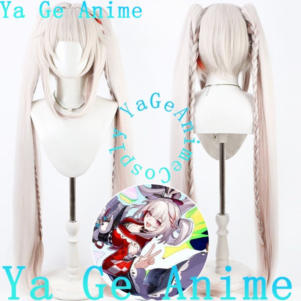 Detachable Cosplay Prop - Wig Cosplay Honkai Star Rail Sparkle,