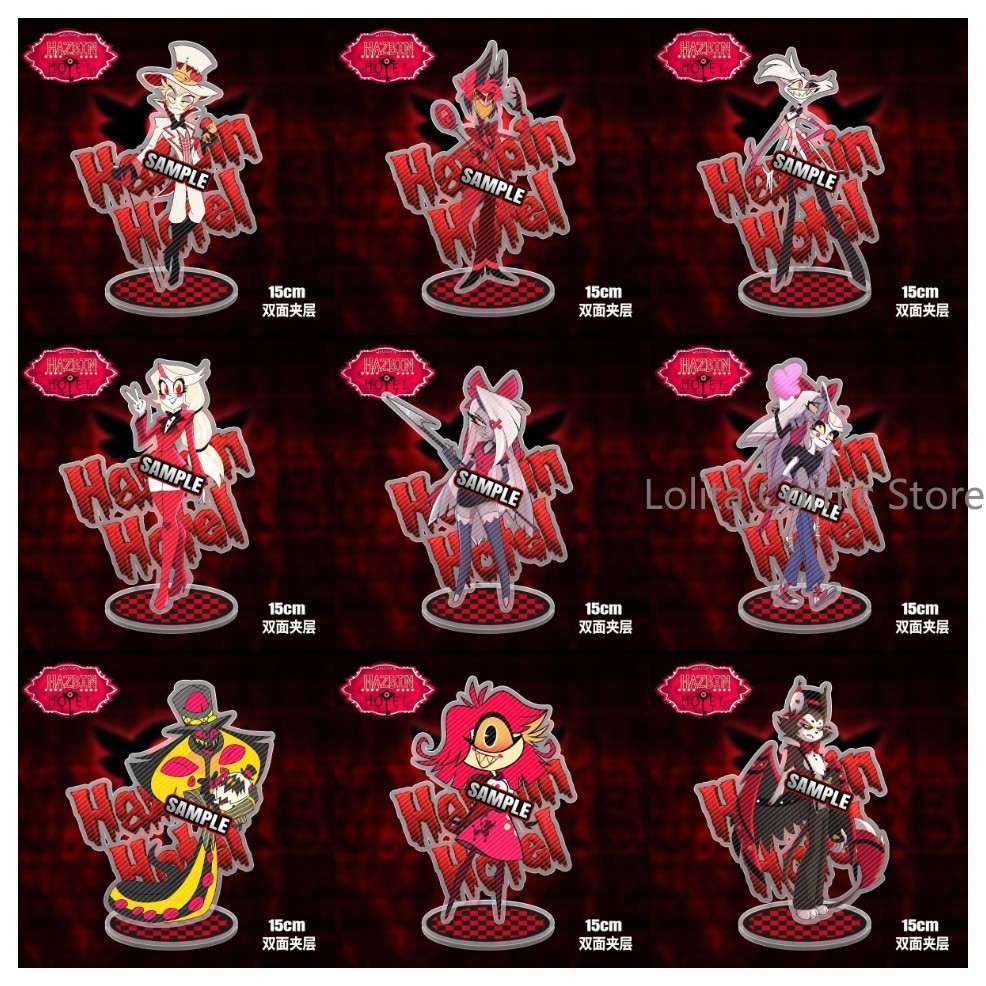Cosplay Prop Display - Anime Hazbin Hotel Husk Pentious Standee