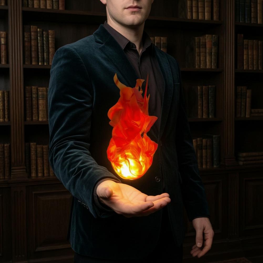 Cosplay Fireball Prop - Alat Peraga Cosplay Bola Api Lampu