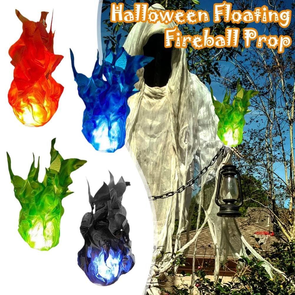 Cosplay Fireball Prop - Alat Peraga Cosplay Bola Api Mengambang
