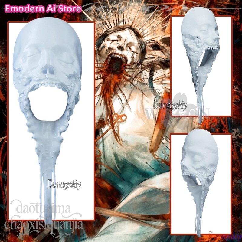 Cosplay Prop Diy - Anime Horor Putih DIY Mewarnai Hantu