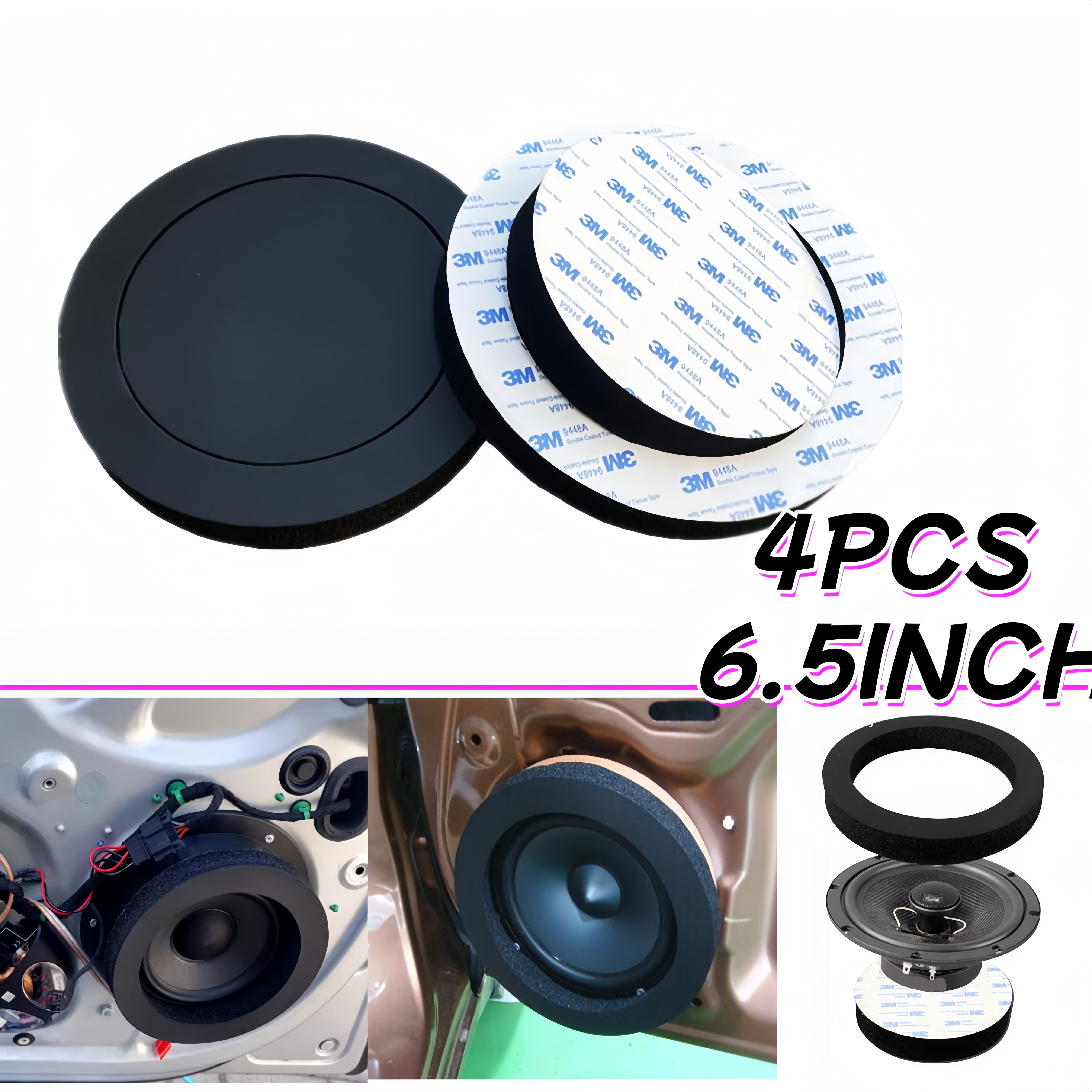 Eva Foam Sheet - 4pcs 6.5 inci Peredam Suara Pintu