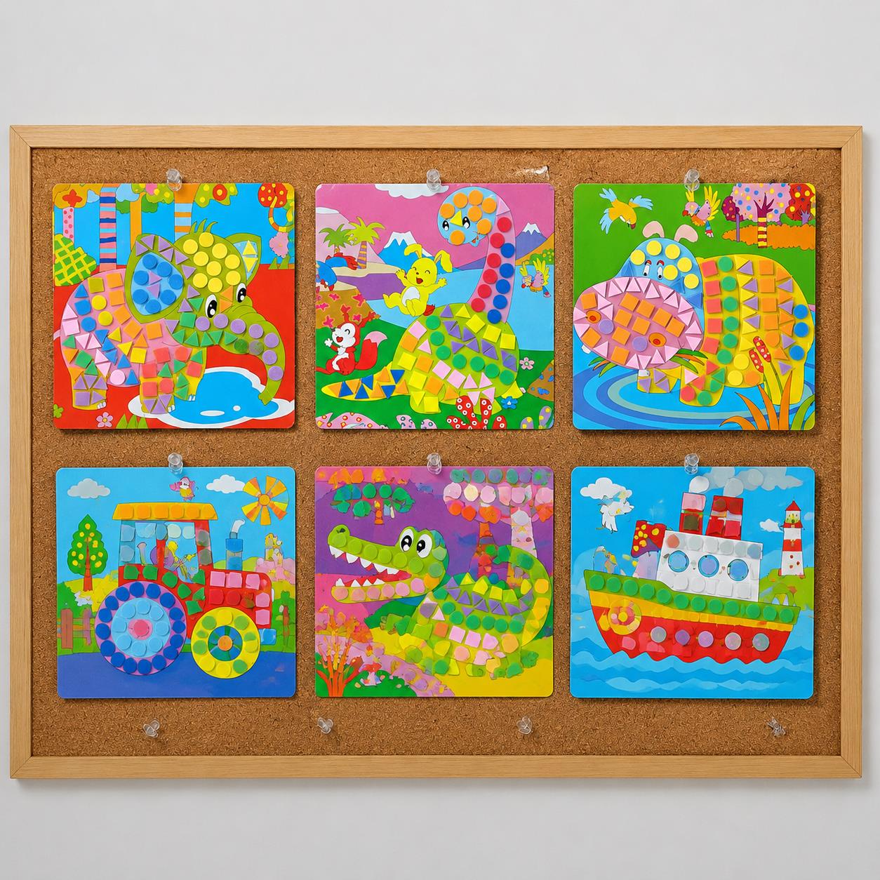 Eva Foam Sheet - Lembaran Mosaik Busa 3D – Stiker