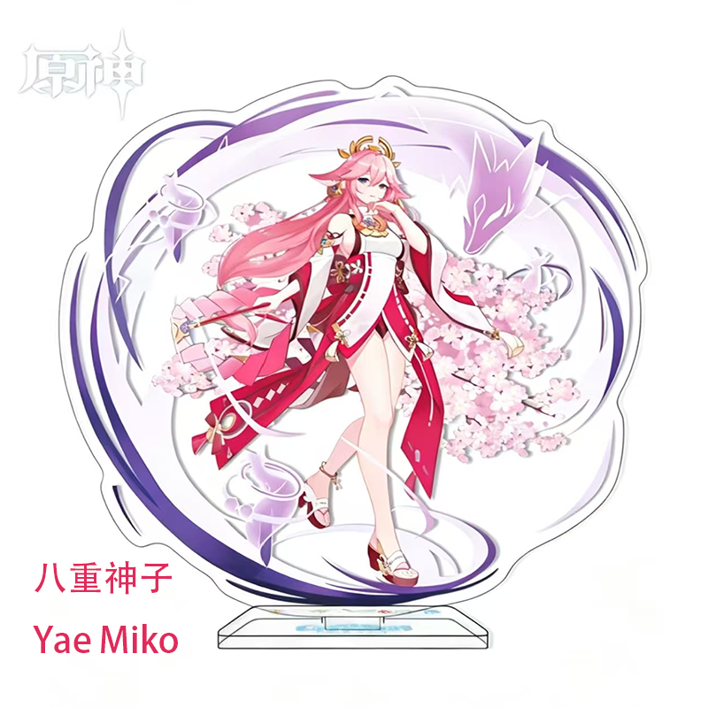 Anime Cosplay Prop - Genshin Impact Acrylic Stand Figure Hadiah