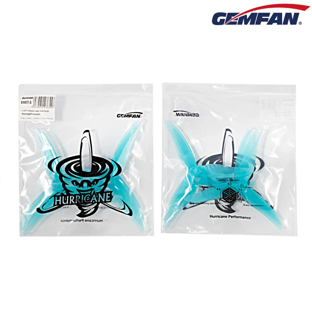Ekko Cosplay Prop - 10 Pasang (10CW + 10CCW) Gemfan