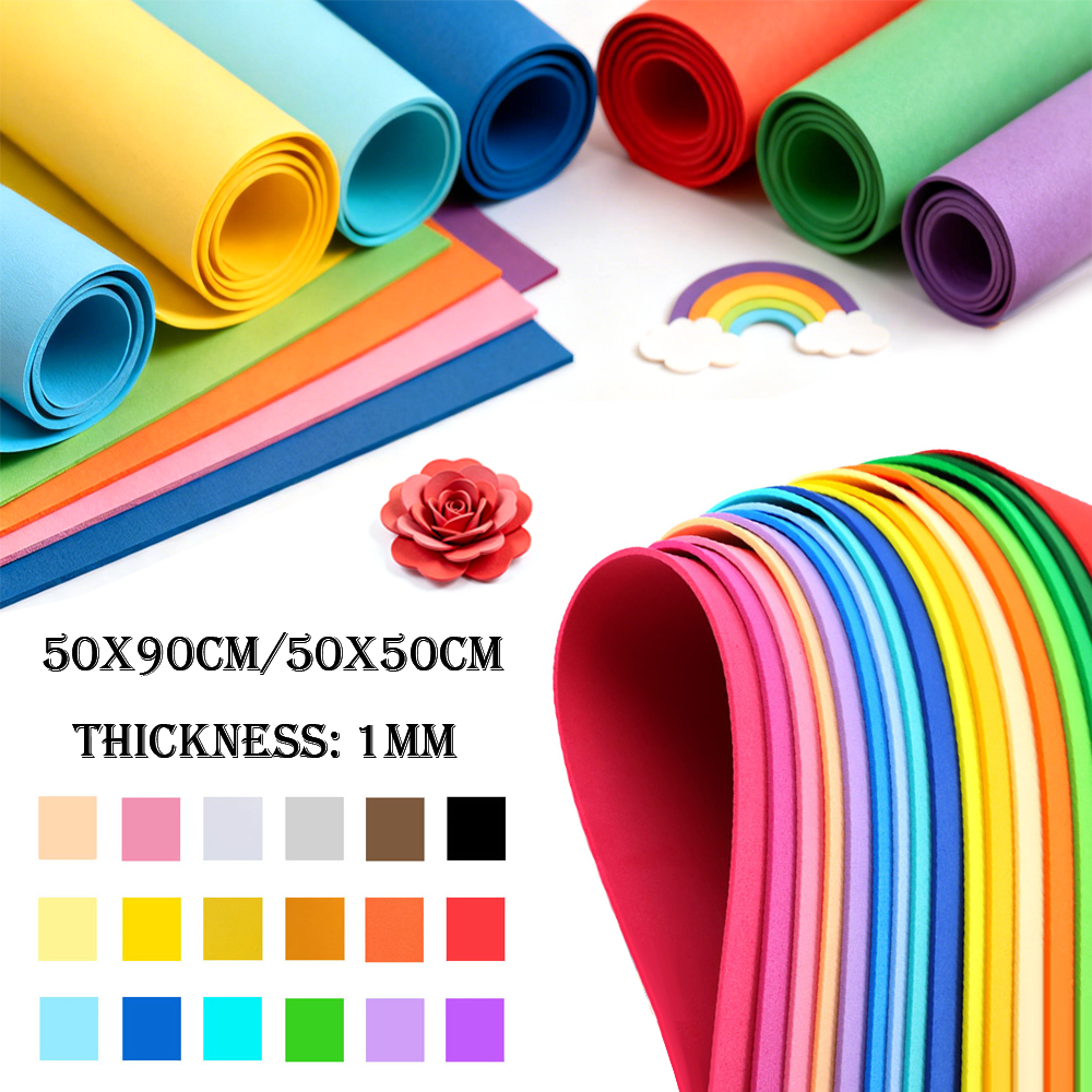 Eva Foam Sheet - 1/18 Buah Lembaran Busa EVA Warna-warni
