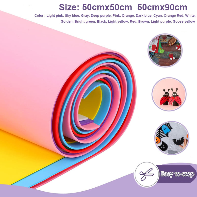 Eva Foam Sheet - 1 buah busa Eva warna-warni lembar