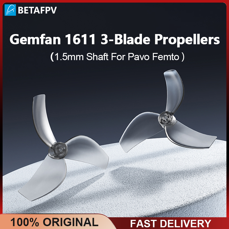 Ekko Cosplay Prop - BETAFPV 12 buah Gemfan 1611 3-Blade