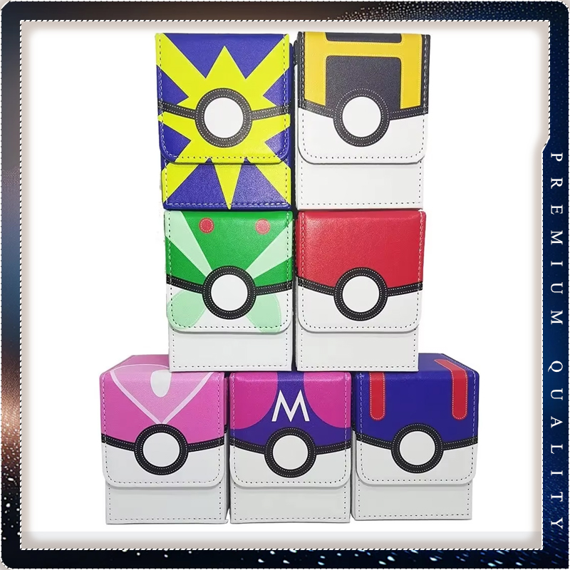 Cosplay Fireball Prop - Kotak Penyimpanan Kartu Pokemon Master Ball
