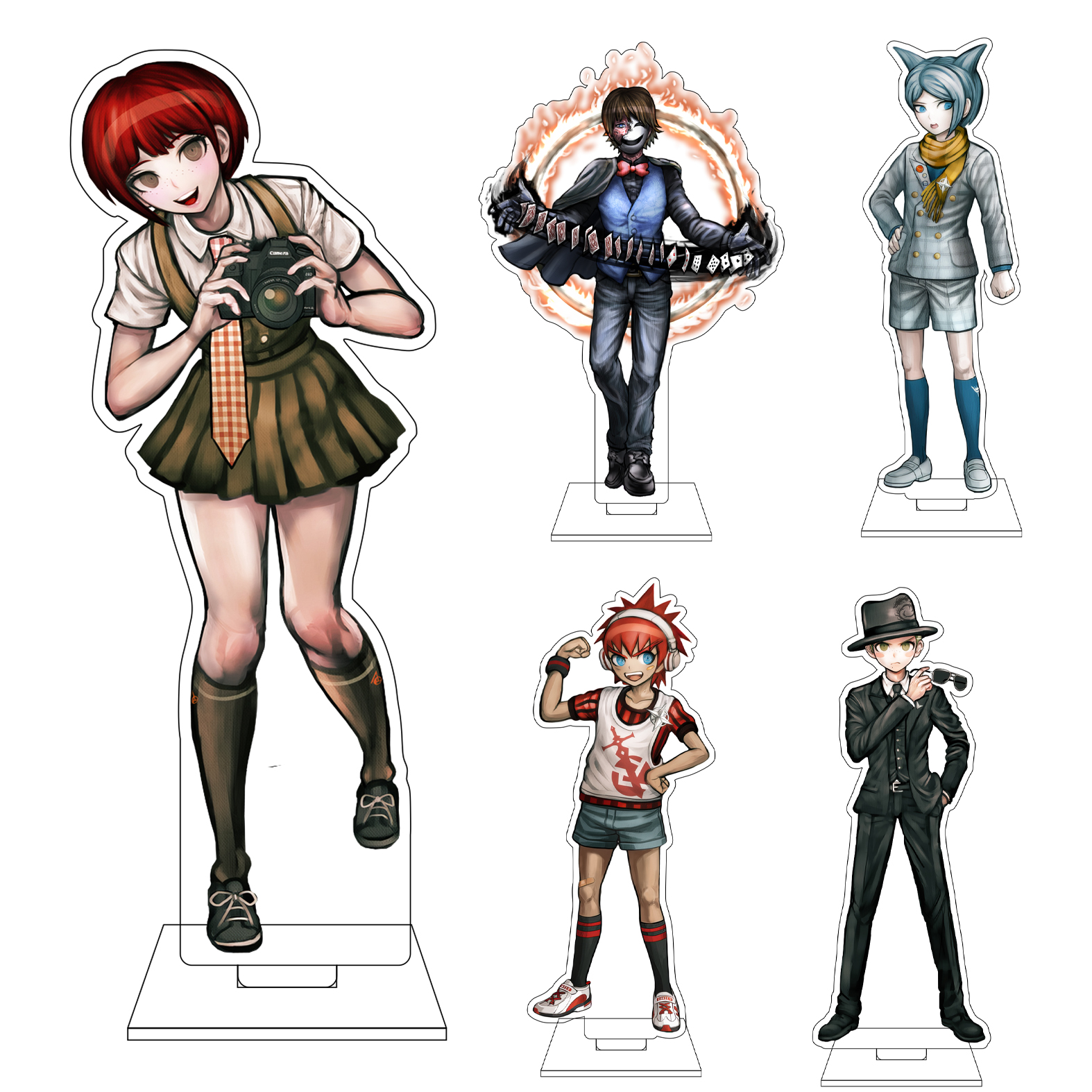 Anime Cosplay Prop - 16CM Anime Danganronpa Cosplay Acrylic Figure