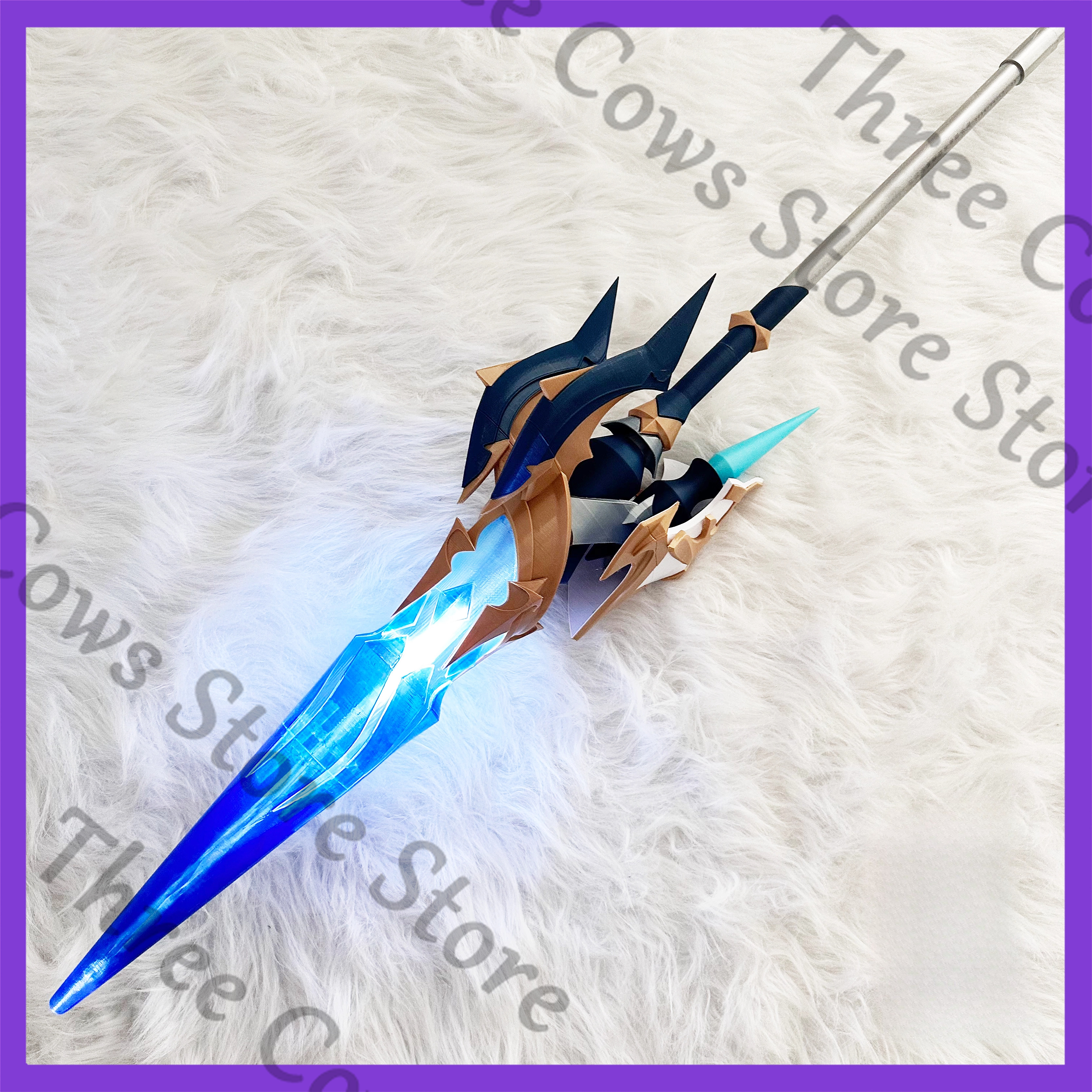 Detachable Cosplay Prop - 180cm Anime Genshin Impact Lohen Cosplay