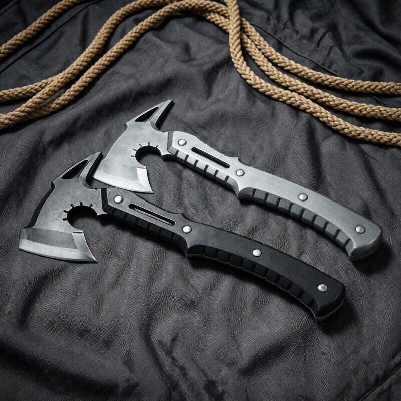 Cosplay Prop Axe - Model Kapak 3D Print Presisi Tinggi,