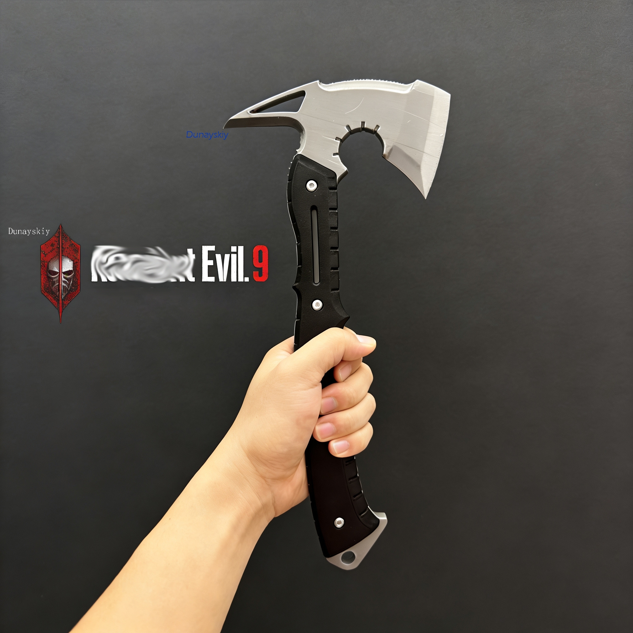 Cosplay Prop 3D Print - Re9 REQ Leon Cosplay Evil Requiem