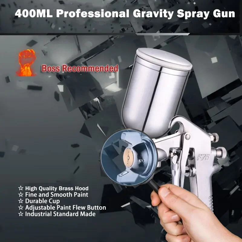 Metallic Spray Paint - Pistol Semprot Warna F-75 yang Dapat