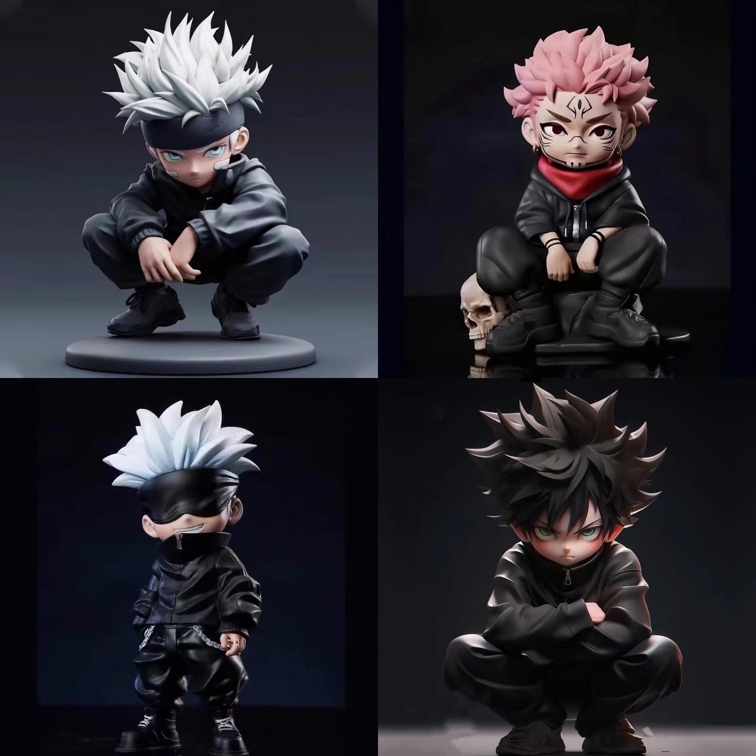 Cosplay Prop Display - Figur Jujutsu Kaisen - mainan koleksi