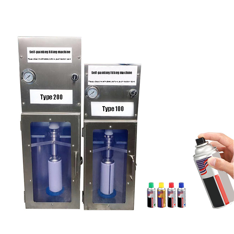 Metallic Spray Paint - semi-otomatis tangki aerosol kecil pneumatik cat