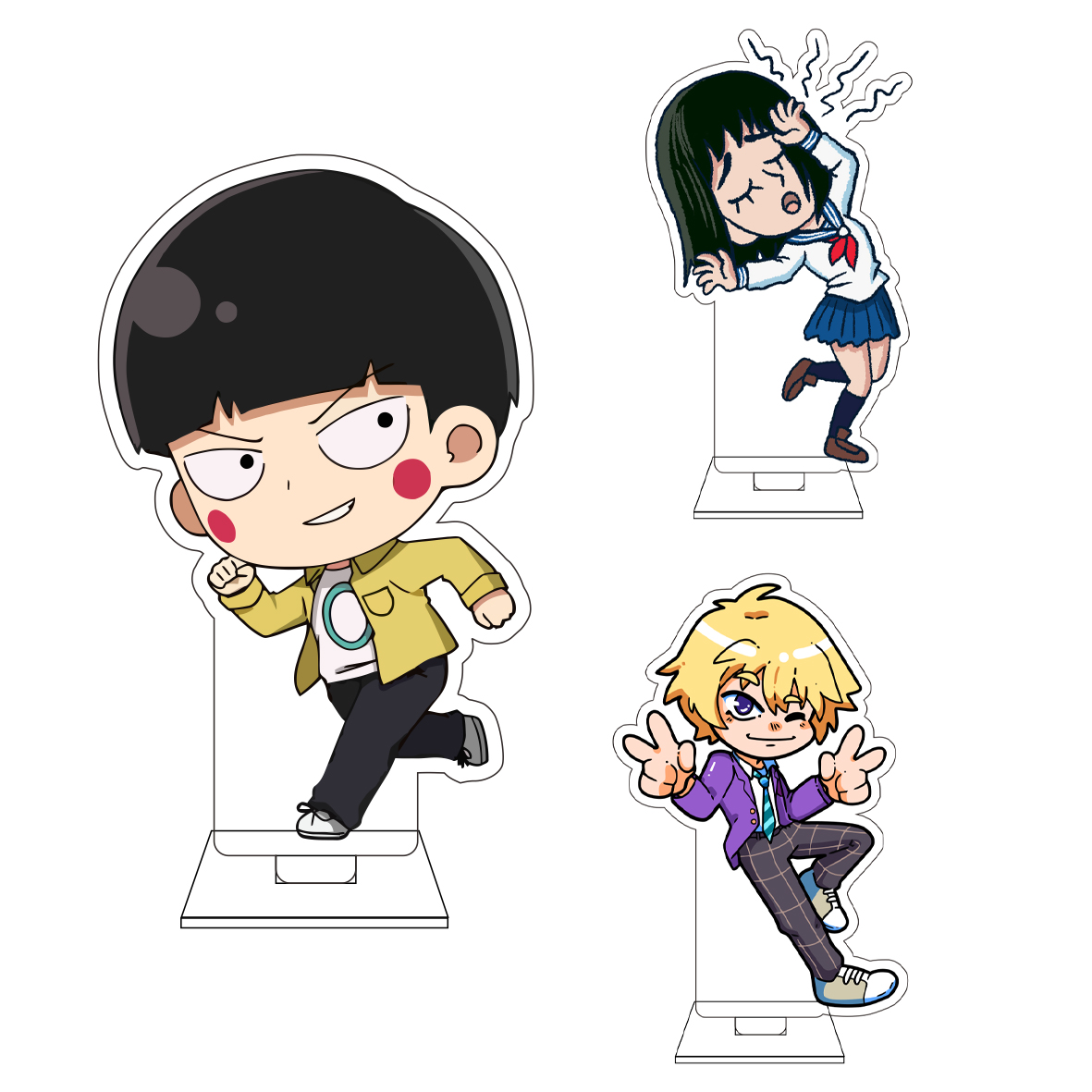 10CM Anime Mobu Saiko Hyaku Co - Anime Cosplay Prop ulasan dan harga