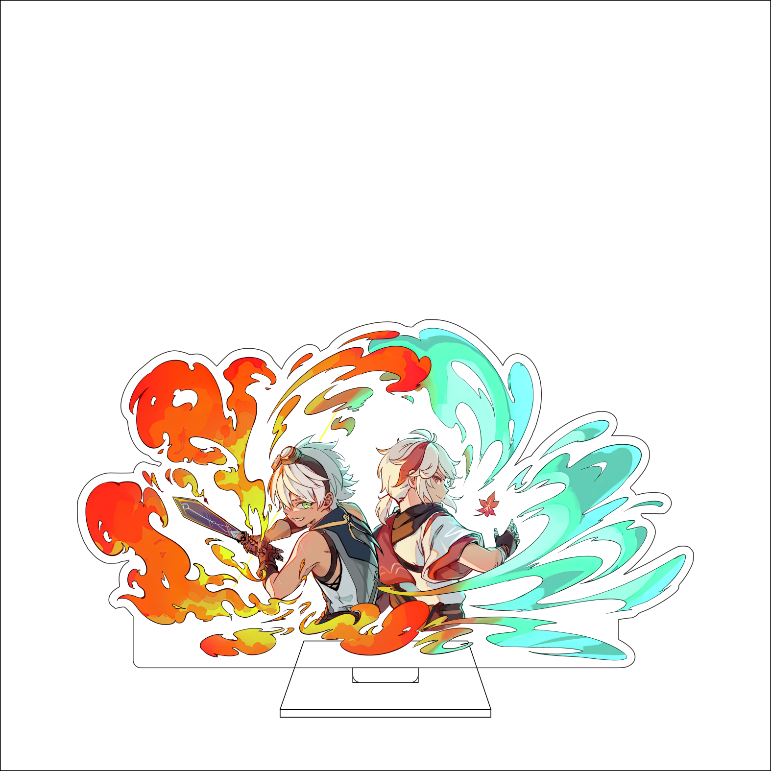 16CM Anime Genshin Impact Cosp - Anime Cosplay Prop ulasan dan harga