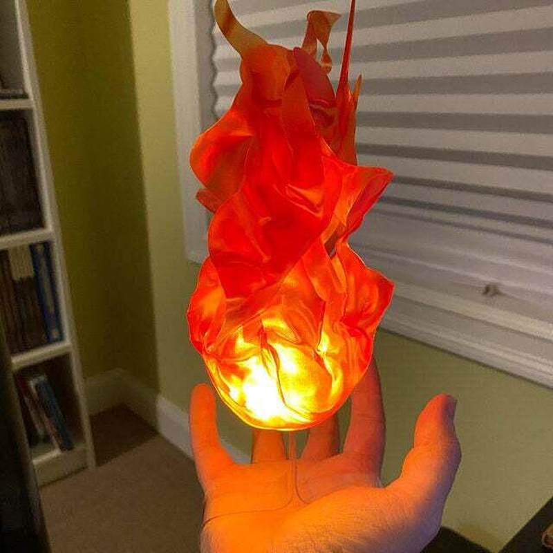 Bola Api LED Mengambang, Alat  - Cosplay Fireball Prop ulasan dan harga
