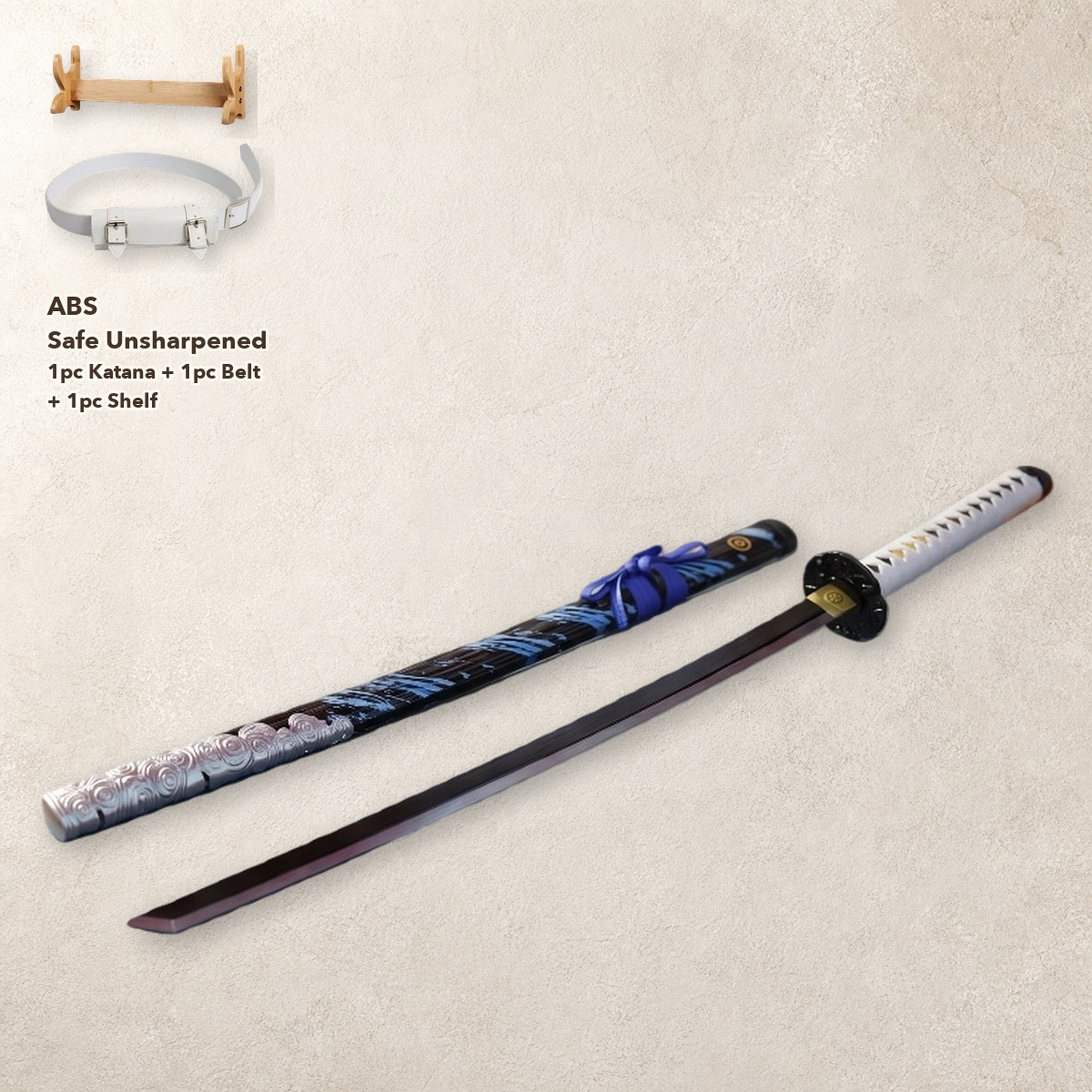 Set Pedang Katana Ghost of Tsu - Cosplay Prop Display ulasan dan harga