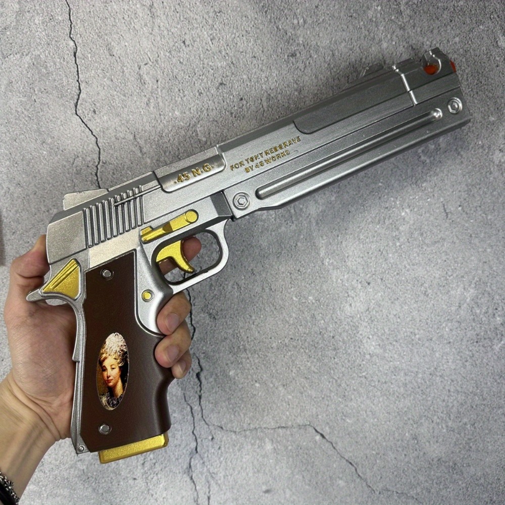 Pistol PU Dante 15 inci Devil  - Cosplay Prop Display ulasan dan harga