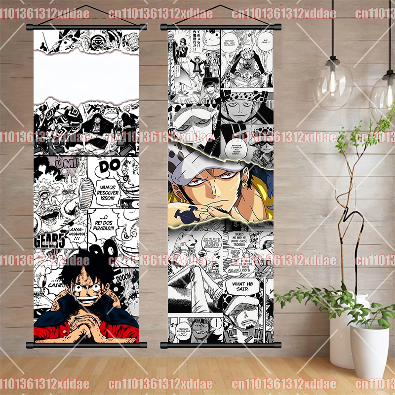 Lukisan Gulungan Anime One Pie - Anime Cosplay Prop ulasan dan harga