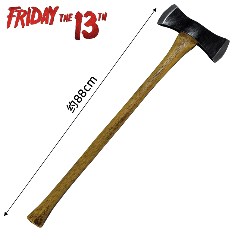 Alat Cosplay 1:1 Jason Kuning  - Cosplay Prop Axe ulasan dan harga