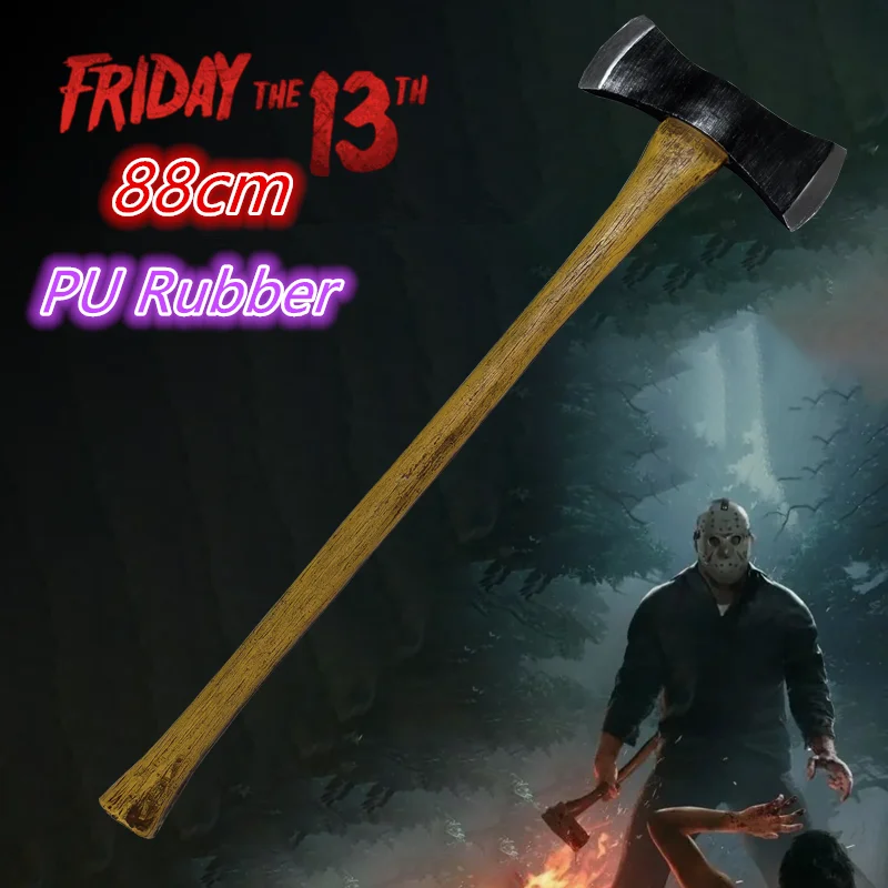 Alat Cosplay 1:1 Jason Kuning  - Cosplay Prop Axe ulasan dan harga