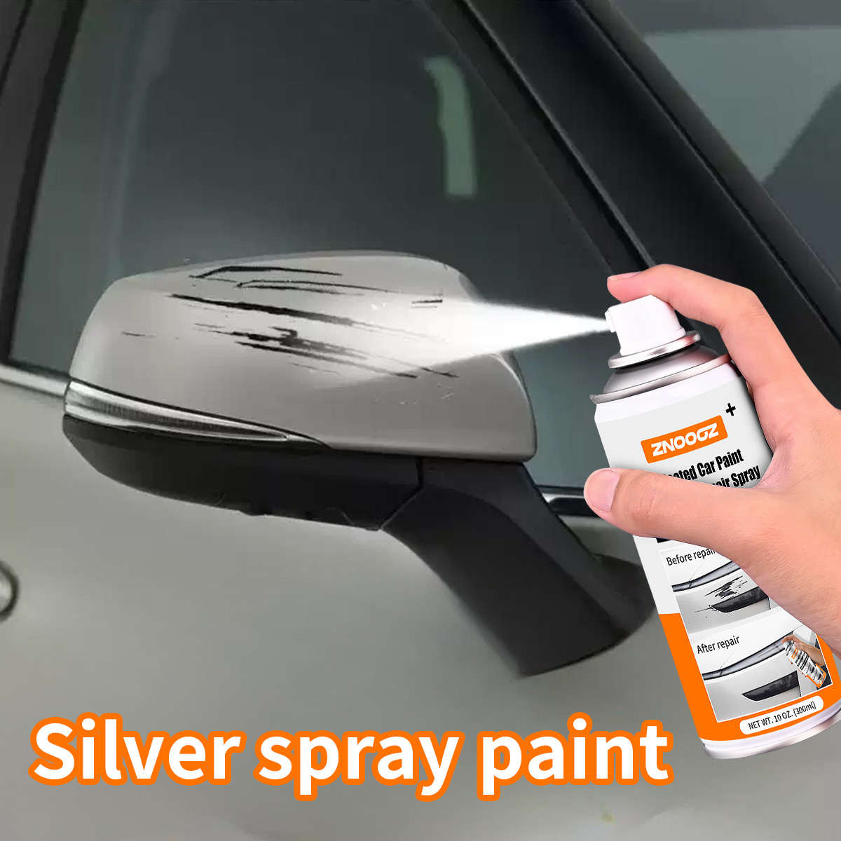 Semprotan Perbaikan Goresan Mo - Metallic Spray Paint ulasan dan harga