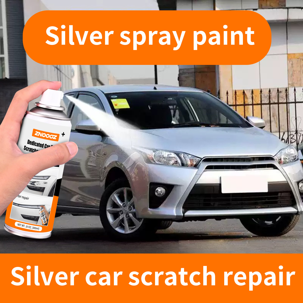 Semprotan Perbaikan Goresan Mo - Metallic Spray Paint ulasan dan harga