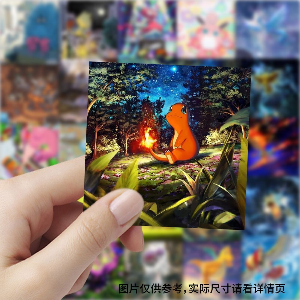 177 buah stiker persegi kartu  - Cosplay Prop Diy ulasan dan harga