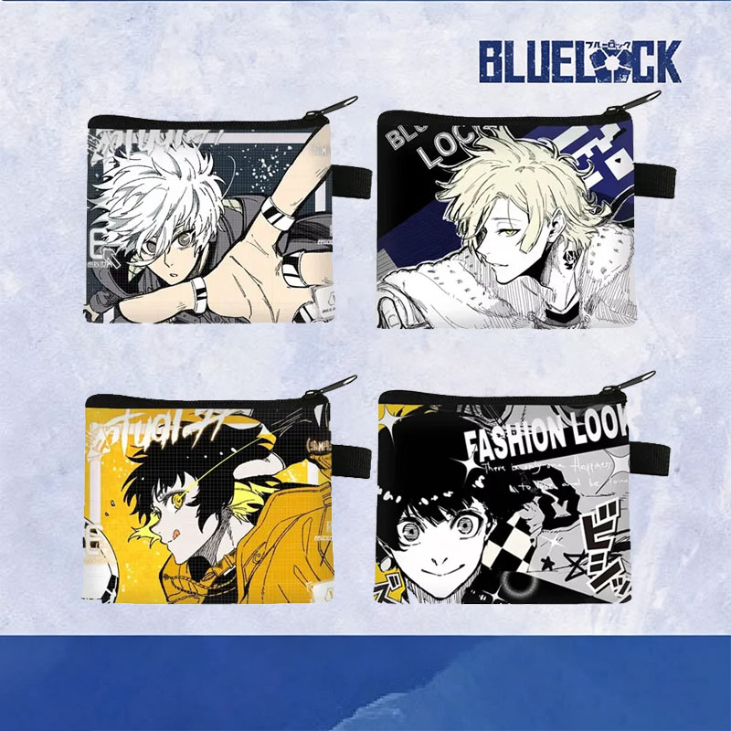 Dompet Koin Cetak Anime Blue L - Cosplay Prop Blueprints ulasan dan harga
