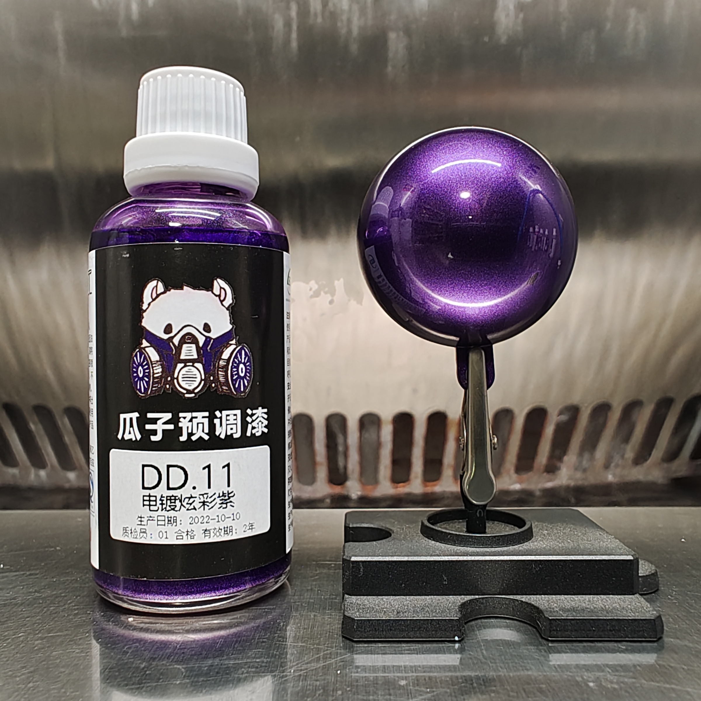 Electroplating ungu cat pigmen - Metallic Spray Paint ulasan dan harga