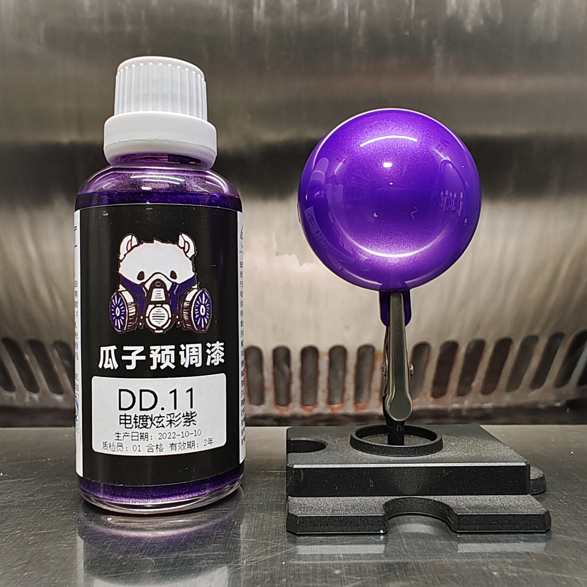 Electroplating ungu cat pigmen - Metallic Spray Paint ulasan dan harga