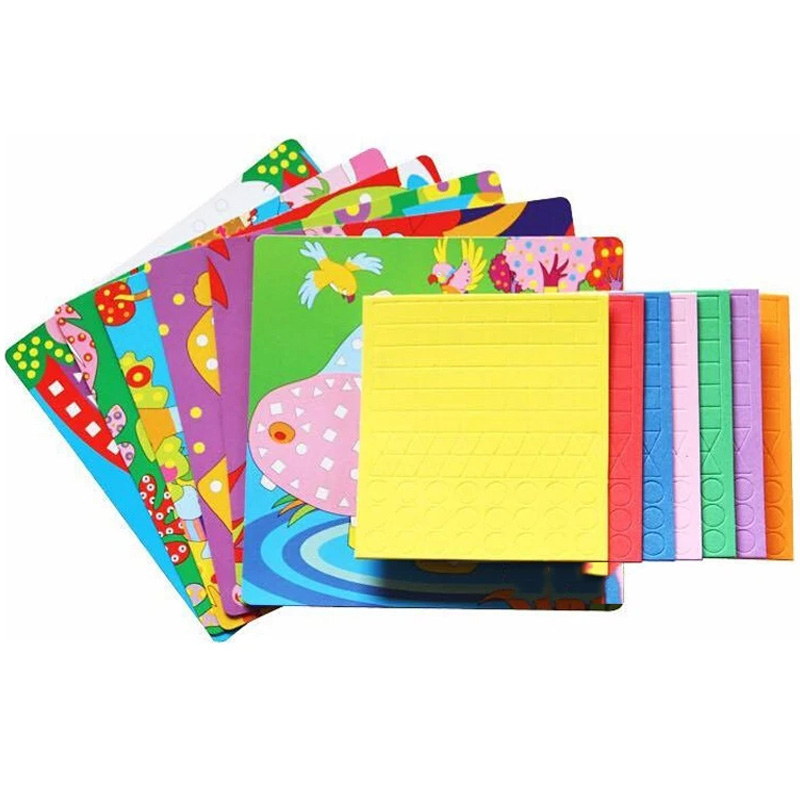 Lembaran Mosaik Busa 3D – Stik - Eva Foam Sheet ulasan dan harga