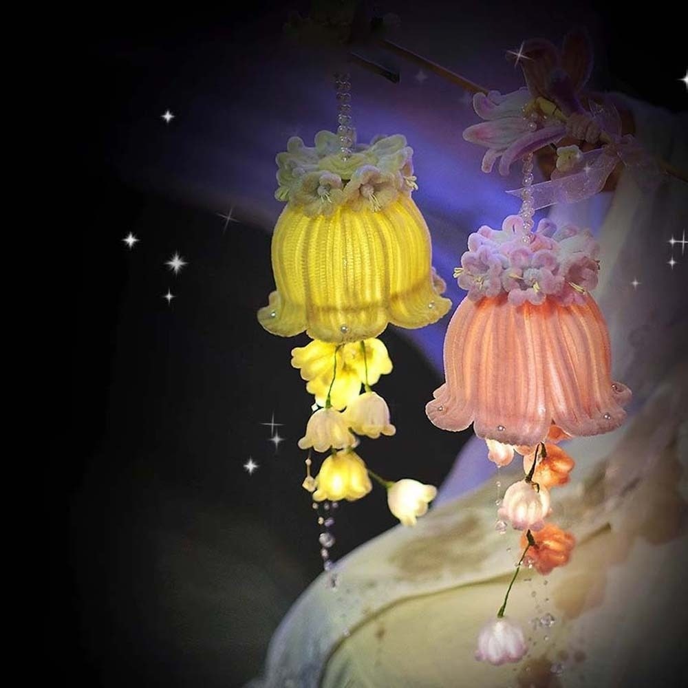 Lampu Bunga Bellflower Buatan  - Easy Cosplay Prop ulasan dan harga