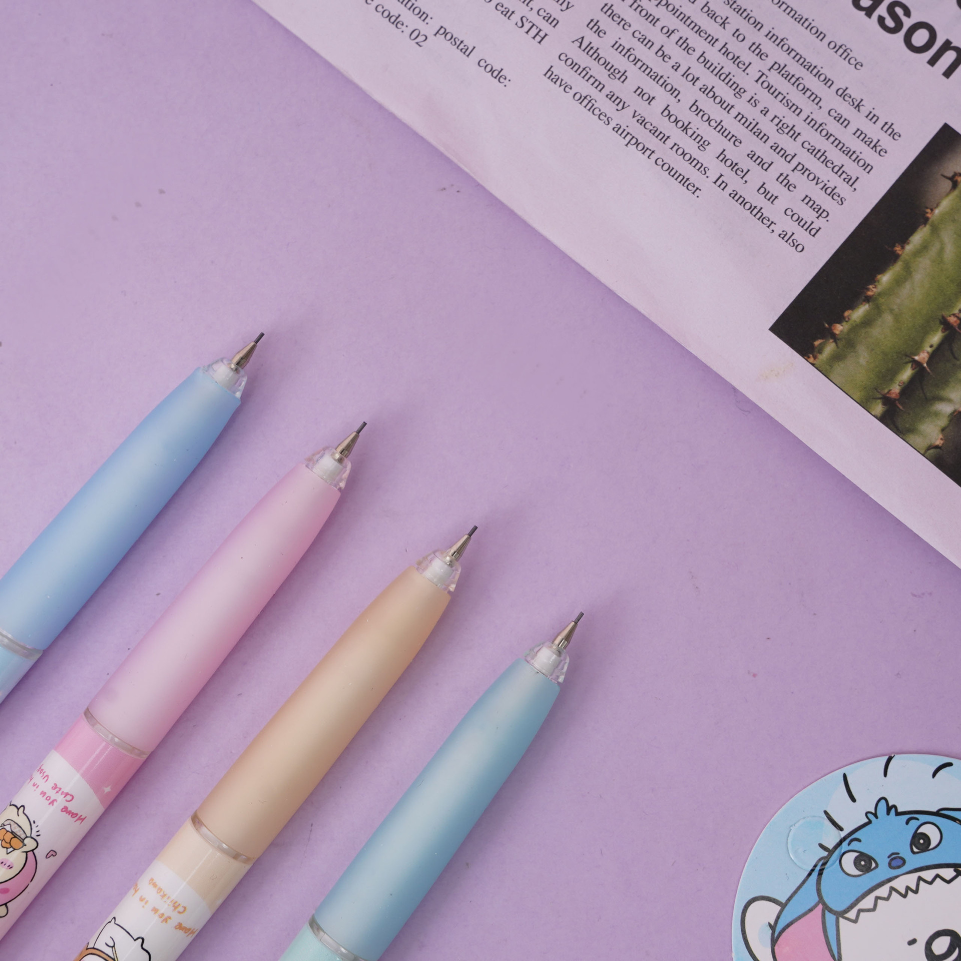 4Pcs Anime Chiikawa Pensil Mek - Cosplay Fireball Prop ulasan dan harga