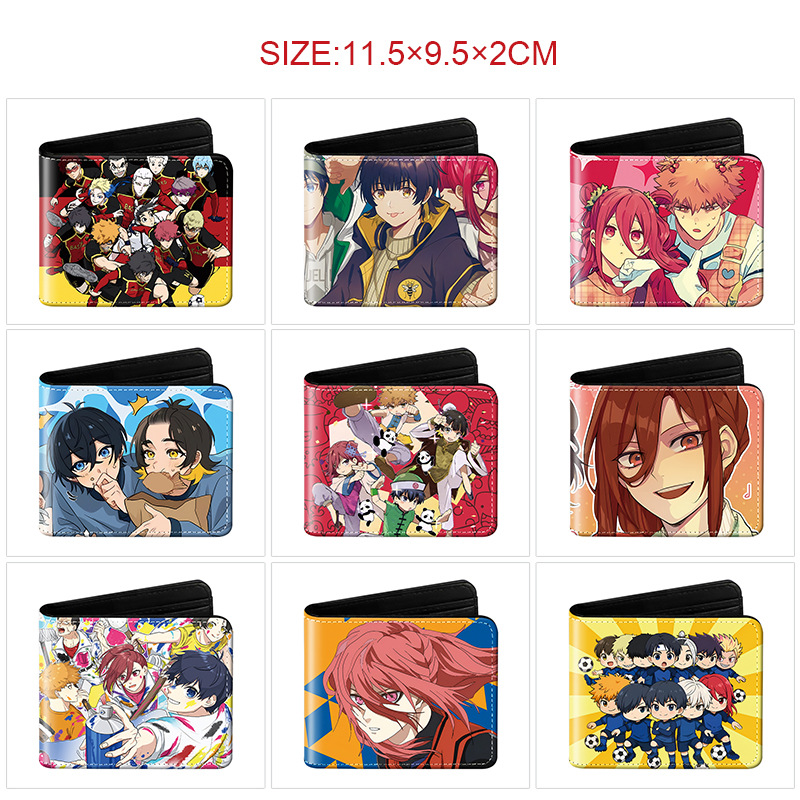 Dompet Cetak Warna BLUE LOCK A - Cosplay Prop Blueprints ulasan dan harga