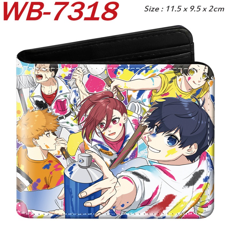 Dompet Cetak Warna BLUE LOCK A - Cosplay Prop Blueprints ulasan dan harga