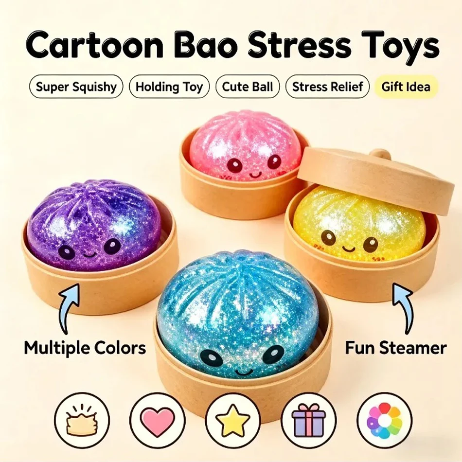 Glitter Dumpling Squishy denga - Cosplay Fireball Prop ulasan dan harga