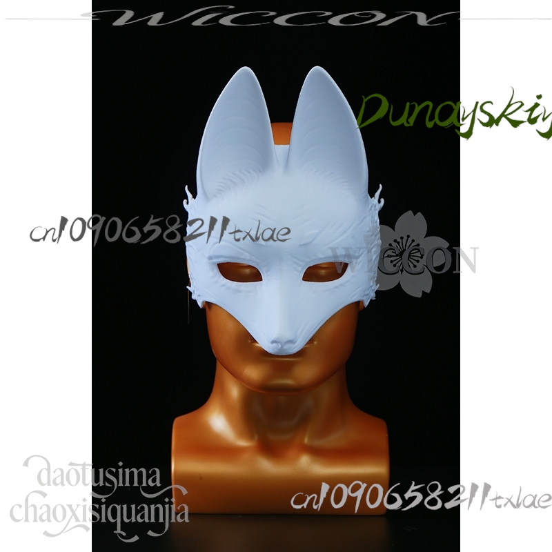 Topeng Serigala Kotoyuki Cospl - Cosplay Prop Diy ulasan dan harga