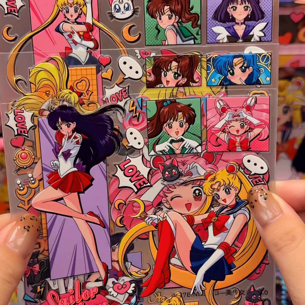 Stiker dekorasi planner 3D 5D  - Cosplay Prop Diy ulasan dan harga