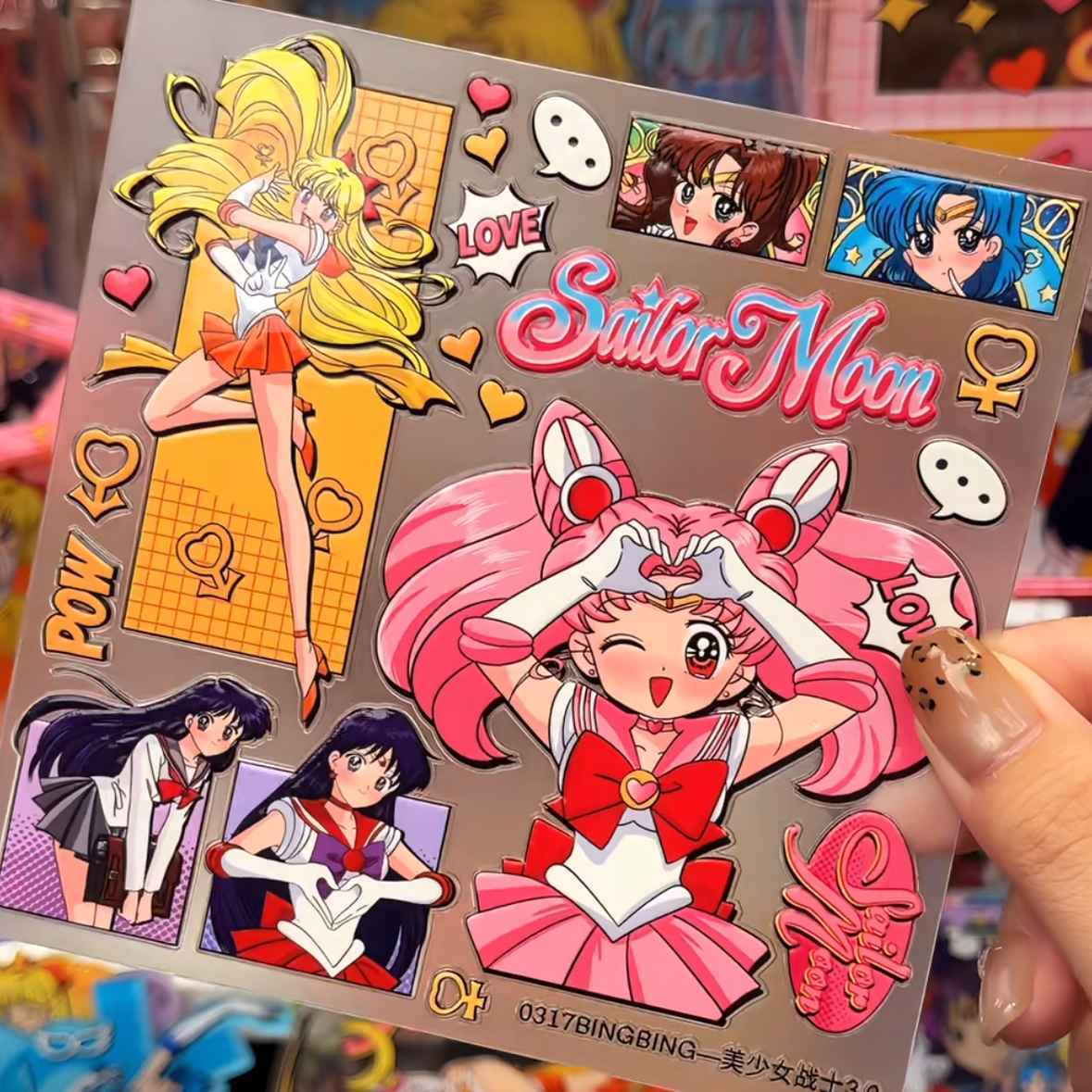 Stiker dekorasi planner 3D 5D  - Cosplay Prop Diy ulasan dan harga