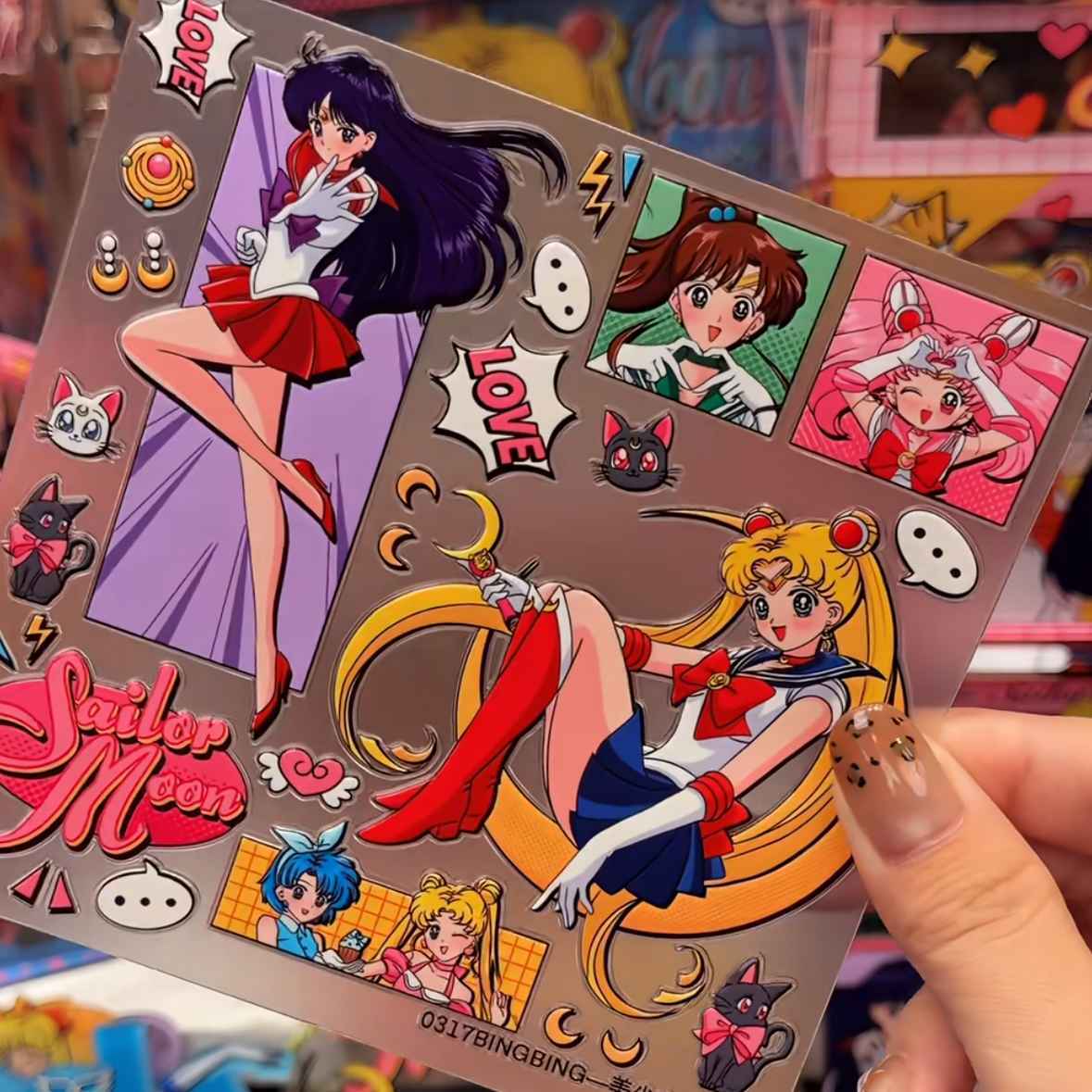 Stiker dekorasi planner 3D 5D  - Cosplay Prop Diy ulasan dan harga