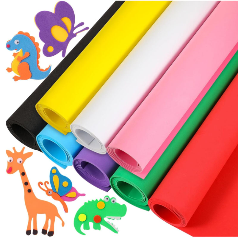 1 buah busa Eva warna-warni le - Eva Foam Sheet ulasan dan harga