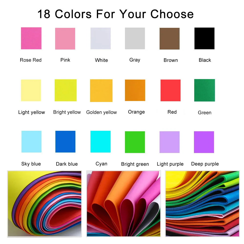 18 Warna Lembaran Busa EVA Teb - Eva Foam Sheet ulasan dan harga
