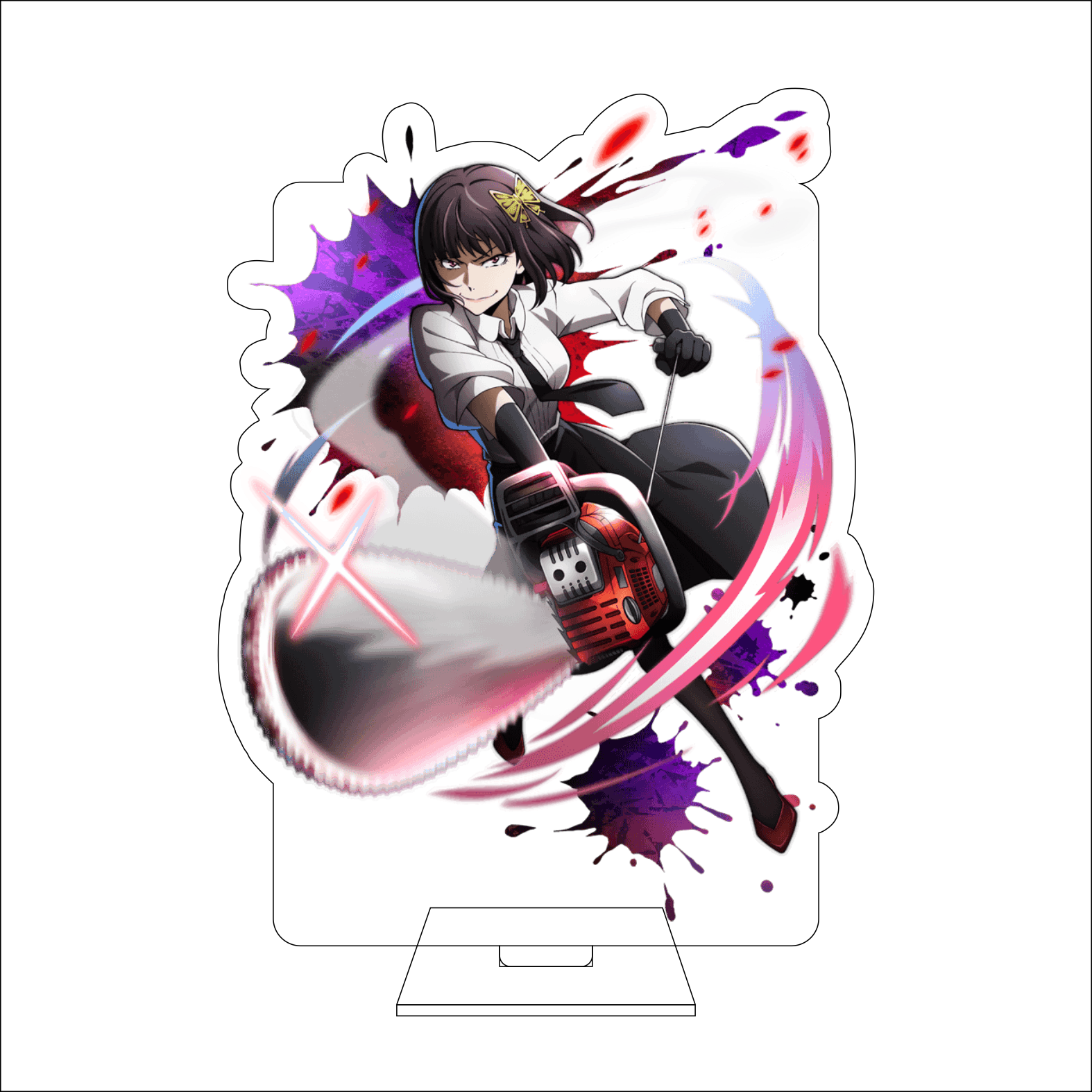 16CM Anime Bungo Stray Dogs Co - Anime Cosplay Prop ulasan dan harga