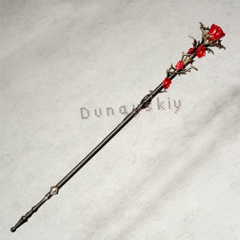 Sylus Staff Silver Wing Demon  - Cosplay Prop 3D Print ulasan dan harga