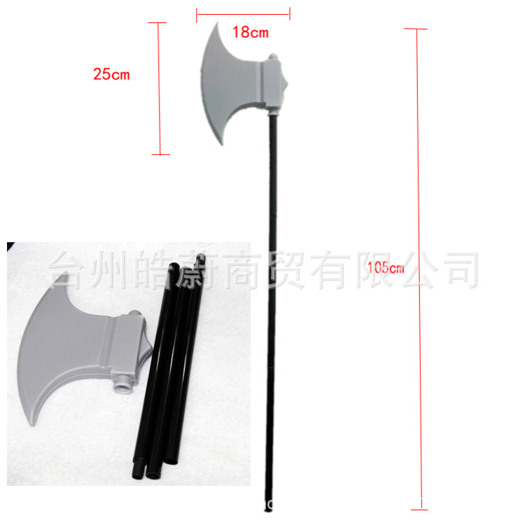 Aksesoris Pesta Cosplay Hallow - Cosplay Prop Axe ulasan dan harga