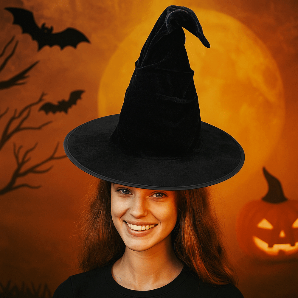 Topi Penyihir Halloween Beludr - Easy Cosplay Prop ulasan dan harga